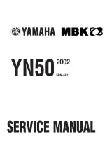 2002 Yamaha YN50 / MBK CS Service Manual (First Edition) – preview page 1