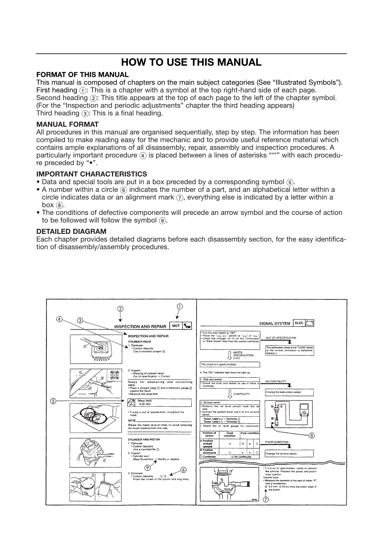 2002 Yamaha Neos YN50 service manual Preview image 4