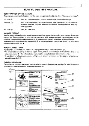 1991 Yamaha XTZ660 service manual Preview image 3
