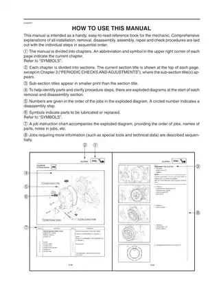 2004-2006 Yamaha YZF-R1, YZF-R1S , YZF-R1SC repair and service manual Preview image 4