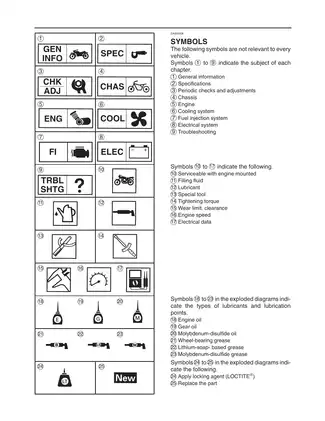 2004-2006 Yamaha YZF-R1, YZF-R1S , YZF-R1SC repair and service manual Preview image 5