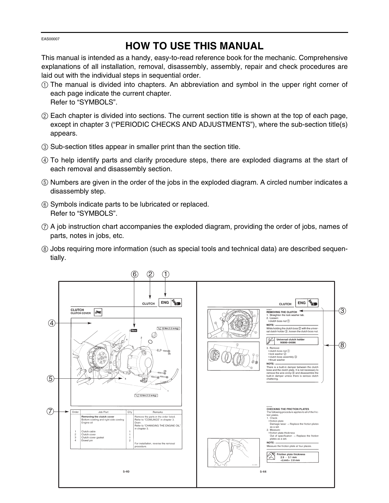 2002-2003 Yamaha YZF-R1, YZF-R1P , YZF-R1PC service and shop manual Preview image 5