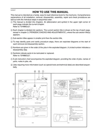 2002-2003 Yamaha YZF-R1, YZF-R1P, YZF-R1PC service manual Preview image 5