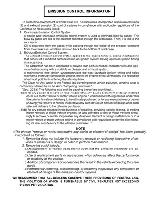 Kawasaki KSV700 ATV Service Manual - Comprehensive Repair Guide Preview image 4