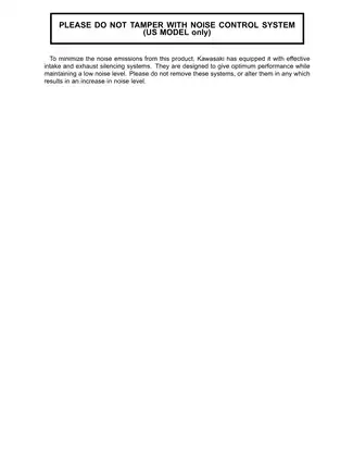Kawasaki KSV700 ATV Service Manual - Comprehensive Repair Guide Preview image 5