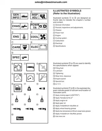 2003-2006 Yamaha RX1, RX10,  RX10S,  RX10M,  RX10MS,  RX10R,  RX10RS service manual Preview image 2