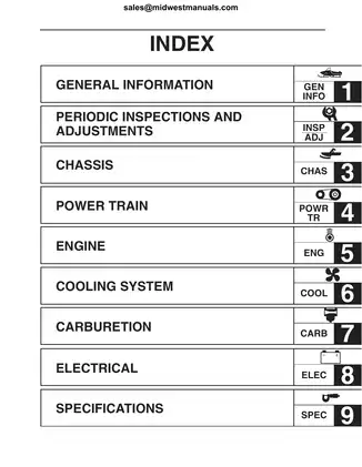 2003-2006 Yamaha RX10 Series Service Manual Preview image 3