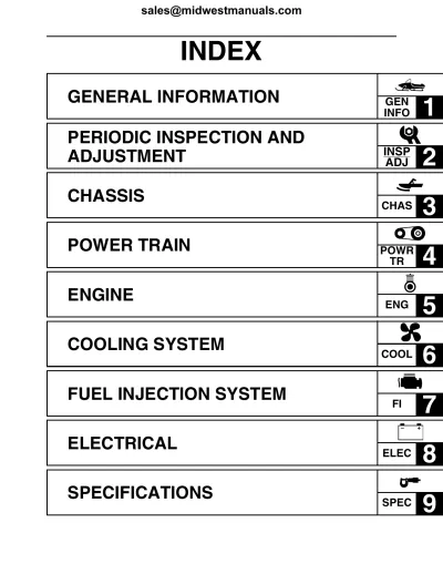 Preview: Yamaha Phazer 500 Series / Venture Lite 500 Snowmobile 2007–2008 Service Manual OEM