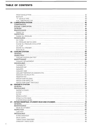 2008 Can-Am ATV Service and Repair Manual - Outlander & Renegade Series Preview image 3