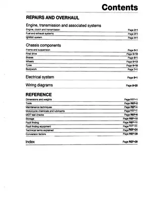 1989-1997 Suzuki GS500E Twin service manual Preview image 4