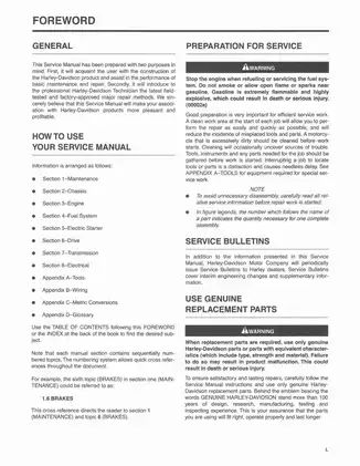 2006-2009 Harley Davidson Softail Service Manual - Complete Guide to Maintenance & Repair Preview image 3