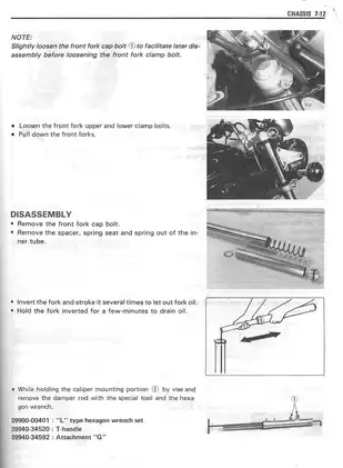 1989-1991 Suzuki Bandit GSF400 repair, service manual Preview image 5