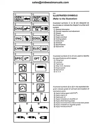1994-2006 Yamaha Venture/V-Max 600 Series Snowmobile Service Manual Preview image 2