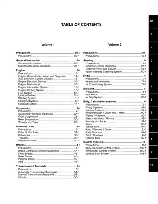 Suzuki SX4 service and shop manual Preview image 5