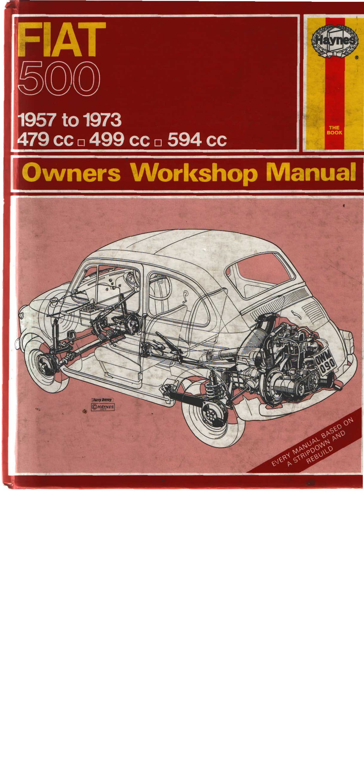 1957-1973 Fiat 500 owners workshop manual Preview image 1
