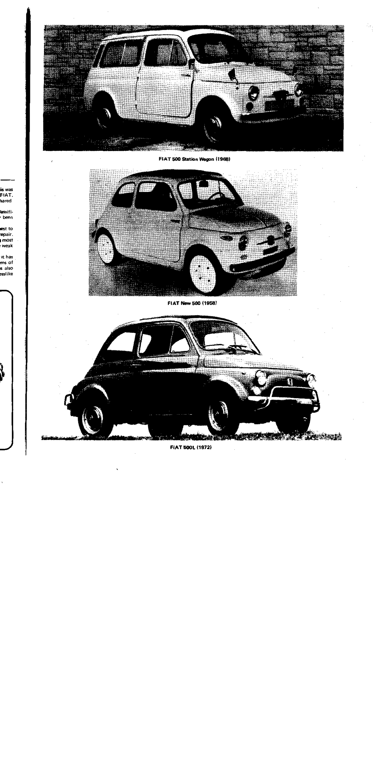 1957-1973 Fiat 500 owners workshop manual Preview image 5