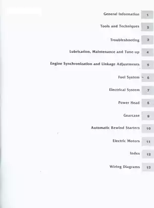 1973-1990 Johnson Evinrude 2 hp - 40 hp outboard motor shop manual Preview image 2