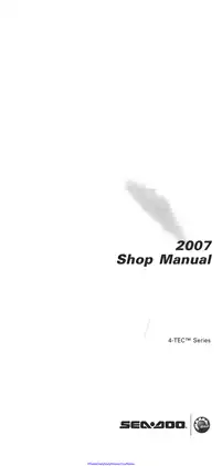 2006 Sea-Doo Watercraft Service Manual - Comprehensive Guide for GTI, GTX, RXP, and RXT Models Preview image 2