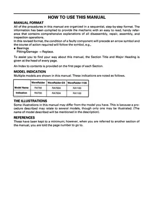 Yamaha WaveRaider Service Manual (1994-1997) Preview image 3