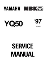 1997–2006 Yamaha YQ50 Aerox 50 R OEM Service Manual – preview page 1