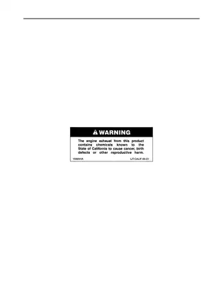 2003-2007 Yamaha YZ450, Y450FR owners service manual Preview image 2