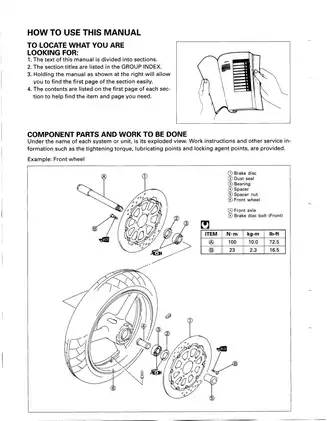 1997-2001 Suzuki TL 1000 S service manual Preview image 3