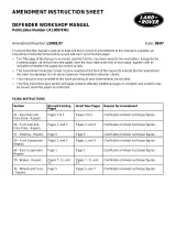 1996–1997 Land Rover Defender 300Tdi Workshop Manual (P/N LRL 0097 ENG) – preview page 2