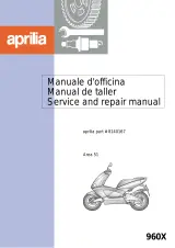 Aprilia Area 51 Scooter 1999 Service & Repair Manual (P/N 8140167) – preview page 1