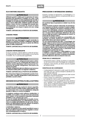 Aprilia Area 51 Service & Repair Manual (1999 Edition) - Comprehensive Guide for Mechanics Preview image 3