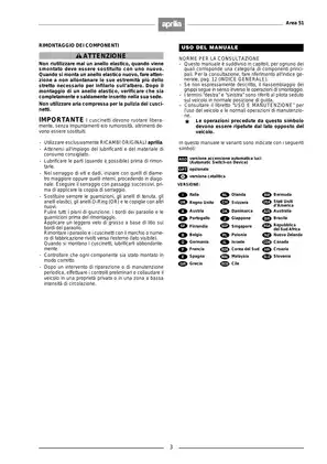 Aprilia Area 51 Service & Repair Manual (1999 Edition) - Comprehensive Guide for Mechanics Preview image 4