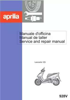 Aprilia Leonardo 125 Service and Repair Manual (1996 Edition)