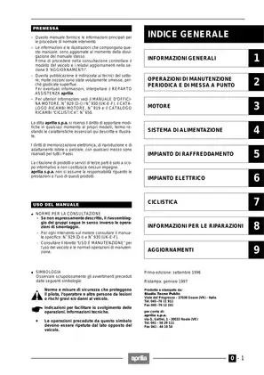 1996-2006 Aprilia Leonardo 125 scooter manual Preview image 2