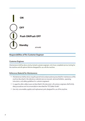 Ricoh Aficio MPC 6000, MPC 7500 multifunctional color copier service guide Preview image 5