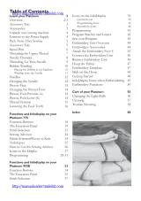 Husqvarna Viking Platinum 775 / 955E Sewing Machine Service Manual (P/N 412 99 27-26B) – preview page 3