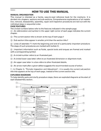 1999-2005 Yamaha Bear Tracker, Bruin YFM250 service manual Preview image 3