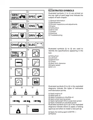 1999-2005 Yamaha Bear Tracker, Bruin YFM250 service manual Preview image 4