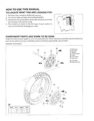 2002-2007 Suzuki DL 1000 V-Strom service manual Preview image 4