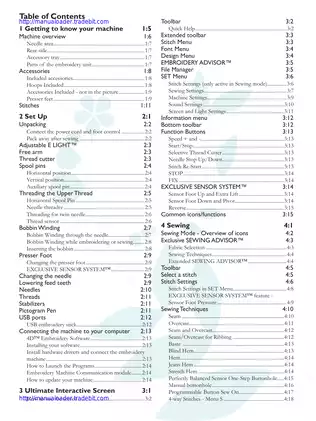 Husqvarna Viking Sewing Machine User’s Guide - Complete Service Manual Preview image 3
