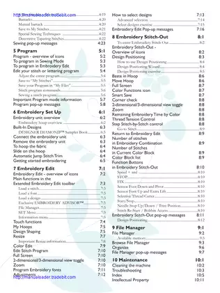 Husqvarna Viking Sewing Machine User’s Guide - Complete Service Manual Preview image 4
