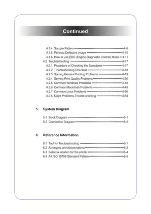 Samsung CLP-310, CLP-315, CLP-310N, CLP-315W color laser printer service manual Preview image 5