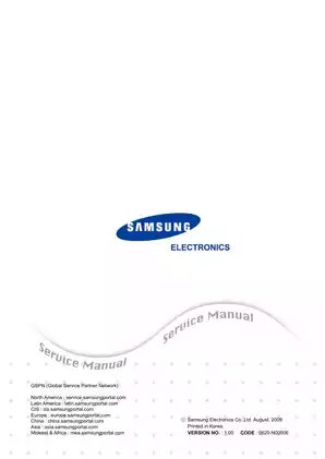 Samsung CLP-620ND, CLP-670N, CLP-670ND color laser printer service manual Preview image 2