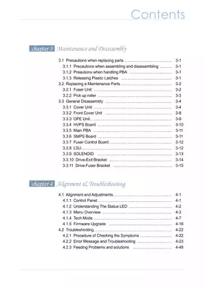 Samsung CLP-620ND, CLP-670N, CLP-670ND color laser printer service manual Preview image 4