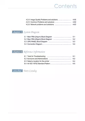 Samsung CLP-620ND, CLP-670N, CLP-670ND color laser printer service manual Preview image 5