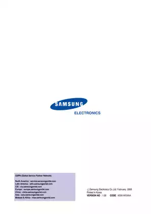 Samsung SCX-4500, 4500C, 4500W multifunction printers service manual Preview image 2