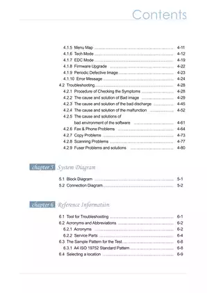 Samsung SCX-4600, SCX-4623F, SCX-4623FN MFP service manual Preview image 5