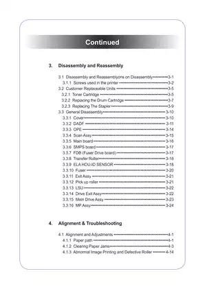 Samsung SCX-6555N multifunctional monochrome laser printer service manual Preview image 5