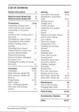 Husqvarna Lily 550 & Lily 540 Sewing Machines 1998 Instruction Manual (P/N 412 53 25-26B) – preview page 3