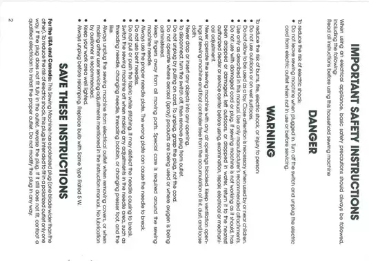 Comprehensive Sewing Machine User Manual & Service Guide Preview image 2