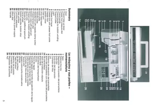 Husqvarna 350 computer sewing machine operating manual Preview image 5