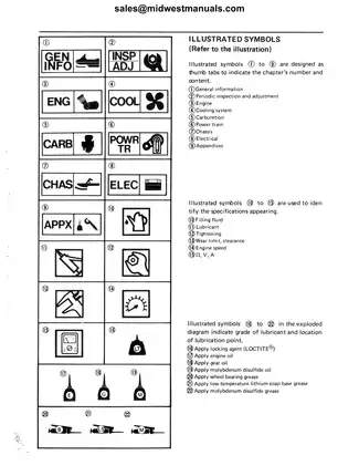 1988-2005 Yamaha Viking 540 Series Snowmobile Service Manual Preview image 2